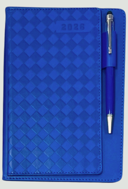 Agenda de Rombos C/Pluma A5