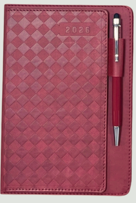 Agenda de Rombos C/Pluma A5