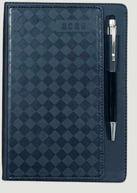 Agenda de Rombos C/Pluma A5