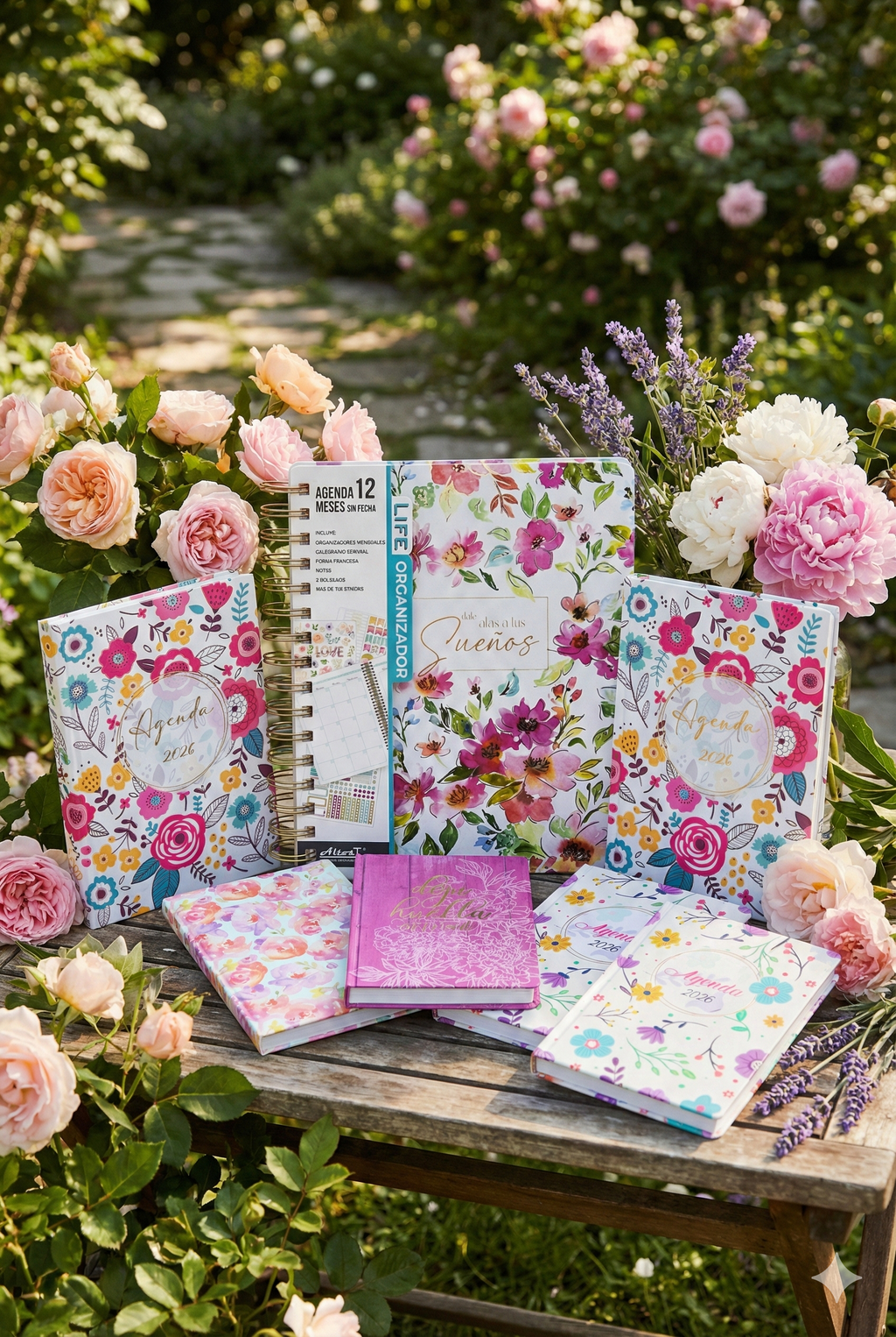 Agenda Perpetua de 12 meses G. C/Espiral