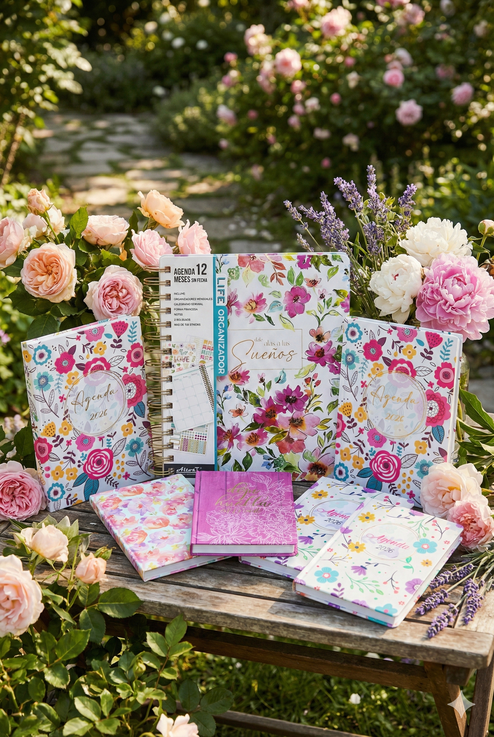 Agenda Perpetua de 12 meses G. C/Espiral